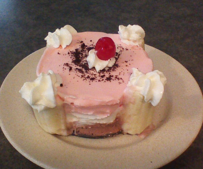 Banana Split Ice Cream Cake