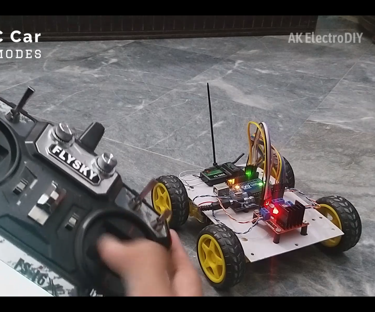 Radio-Control Car with 2 Speed Modes - AWD