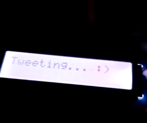 Tweet Your Surrounding Temperature and Monitor It Anywhere!