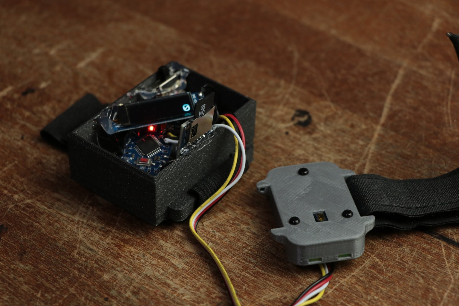 DIY Heart Rate Monitor (logger) : 4 Steps Circuit Diagram