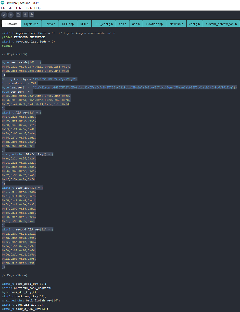 Modify Firmware