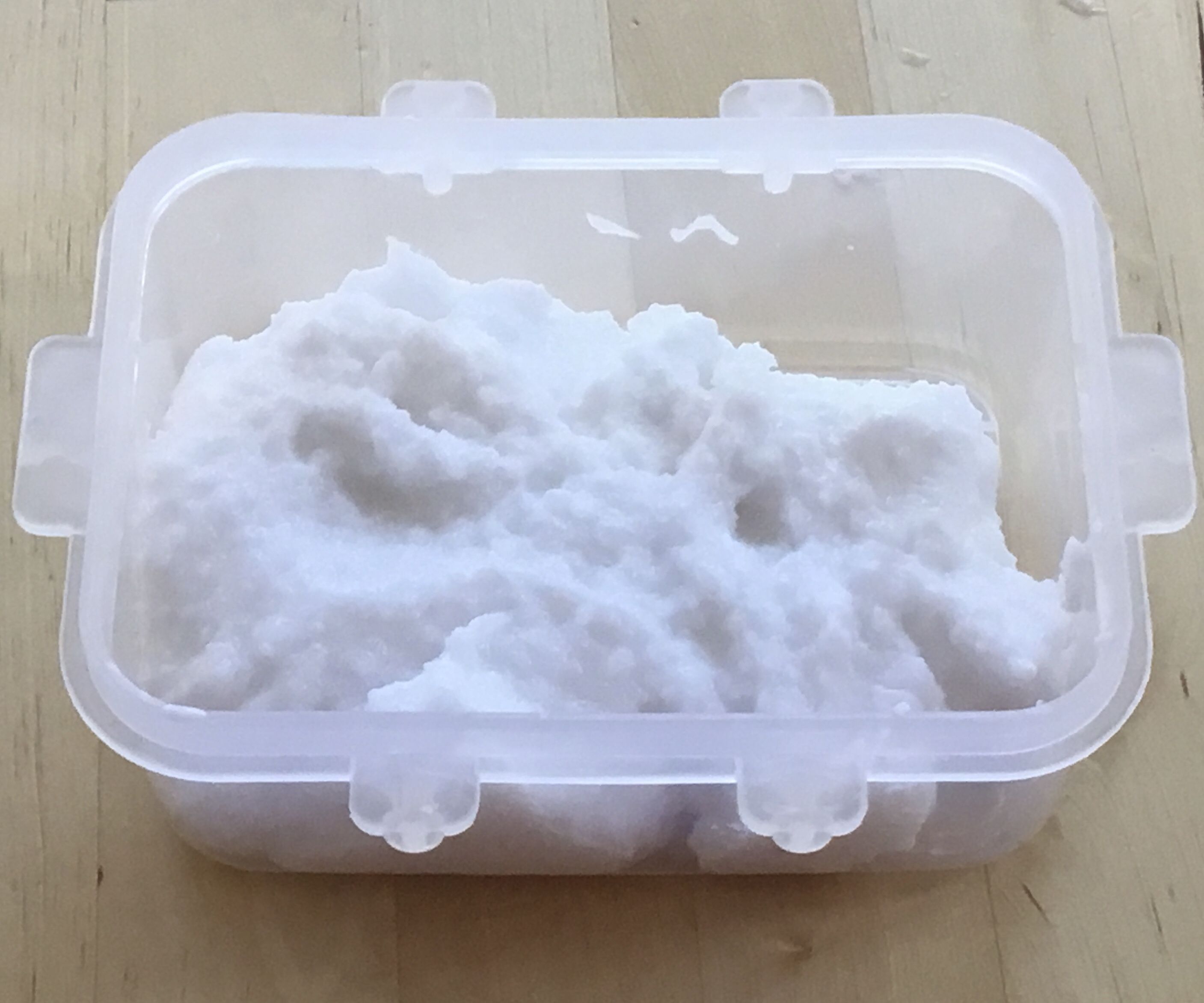 DIY Snow Slime