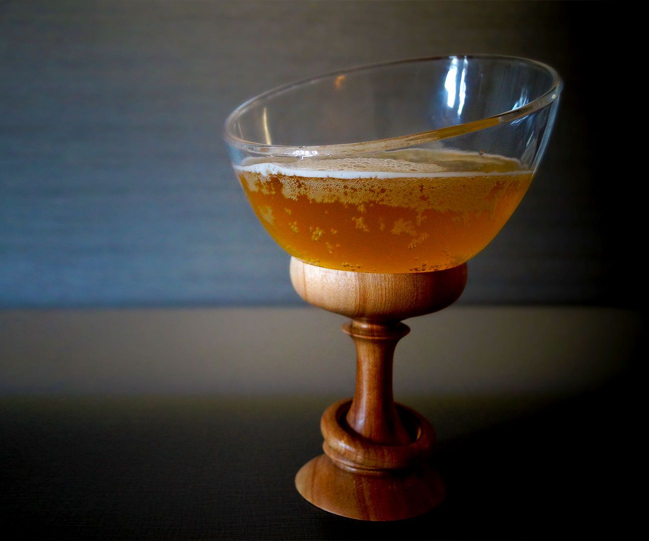 HOW TO MAKE a FANCY BEER GLASS
