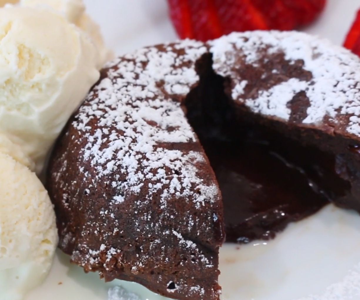 Chocolate Lava Cake | Molten Cake