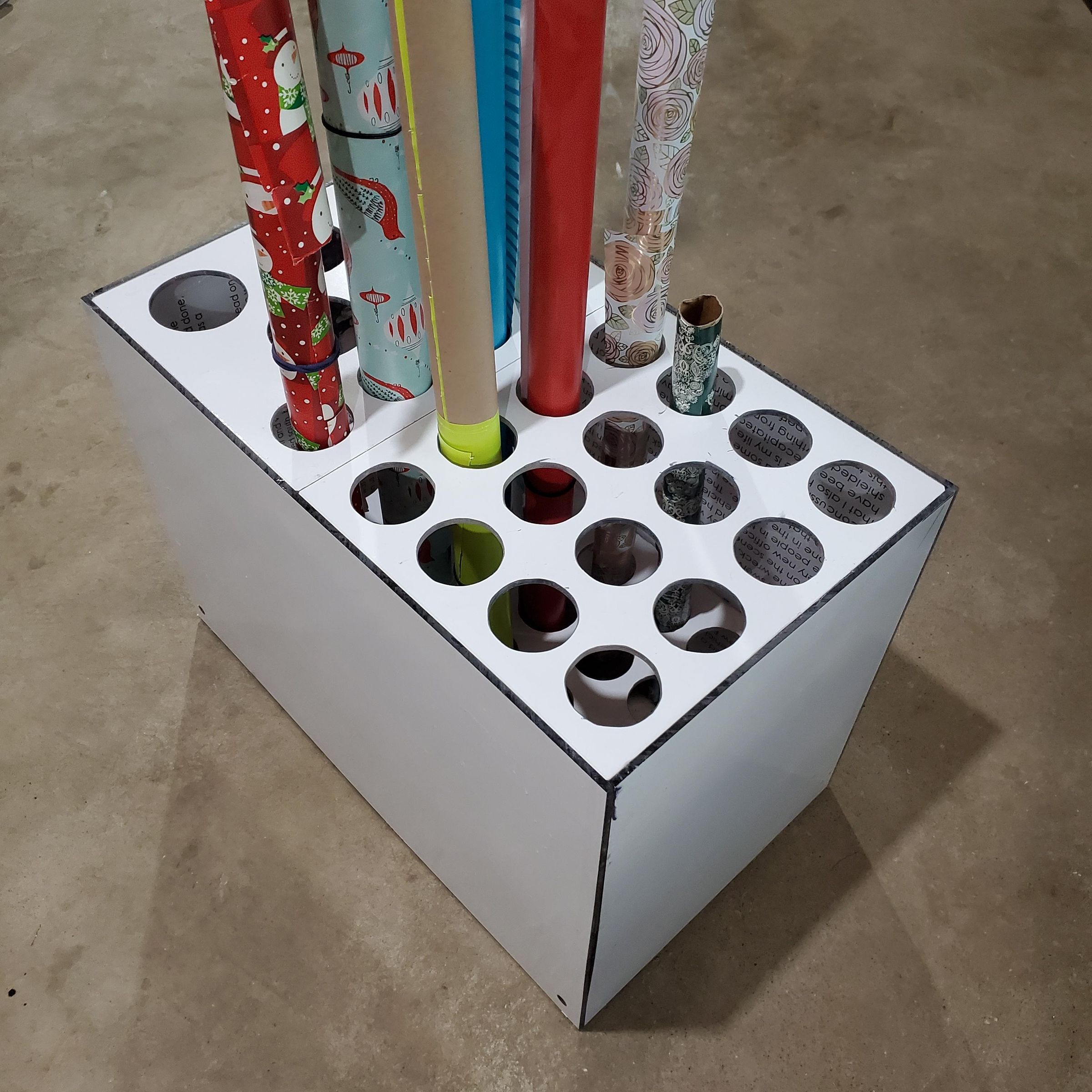 Wrapping Paper Storage