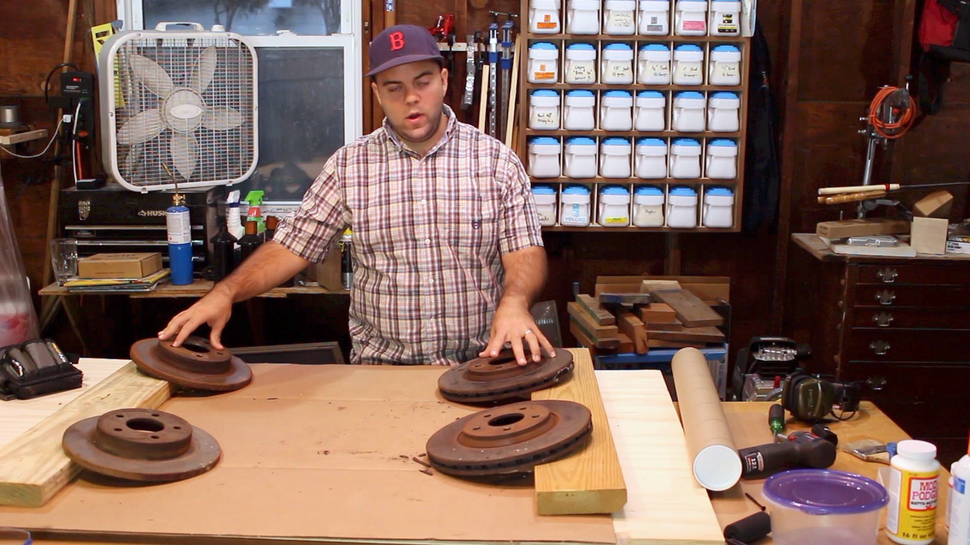 How to Mount a Poster or Print to Plywood Panel 7 Steps (with