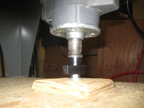Plunge Router Table Fine Height Adjust