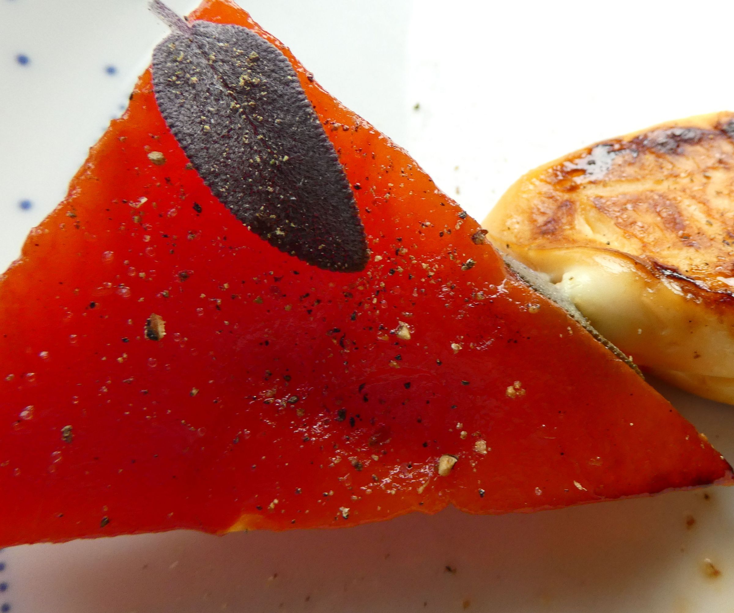 Grilled Watermelon and Cheese
