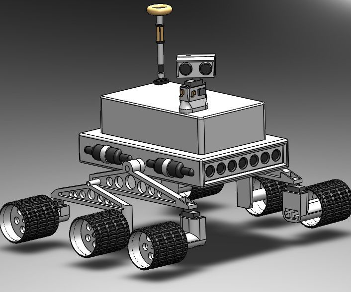 IR Controlled 3D Printed Rover (Arduino)