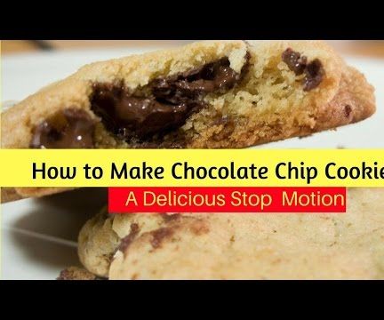 How to Make Soft Delicious Chocolate Chip Cookies From Scratch an Animation