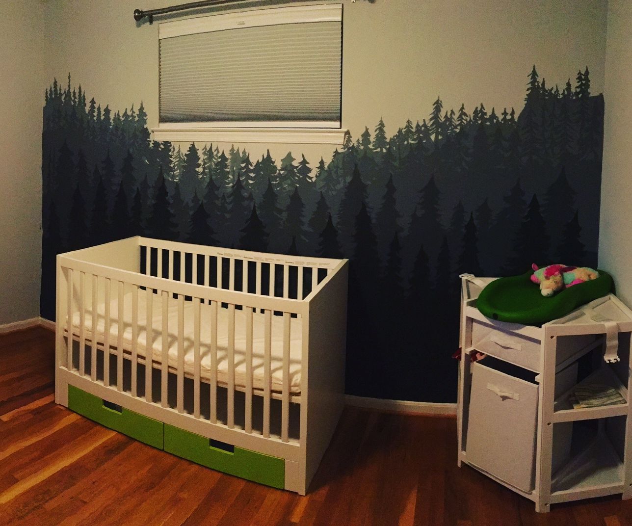 Make Your Own Forest Wall Mural