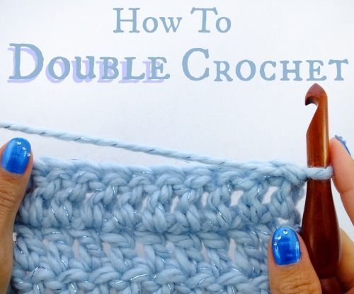 Learn how to Double Crochet