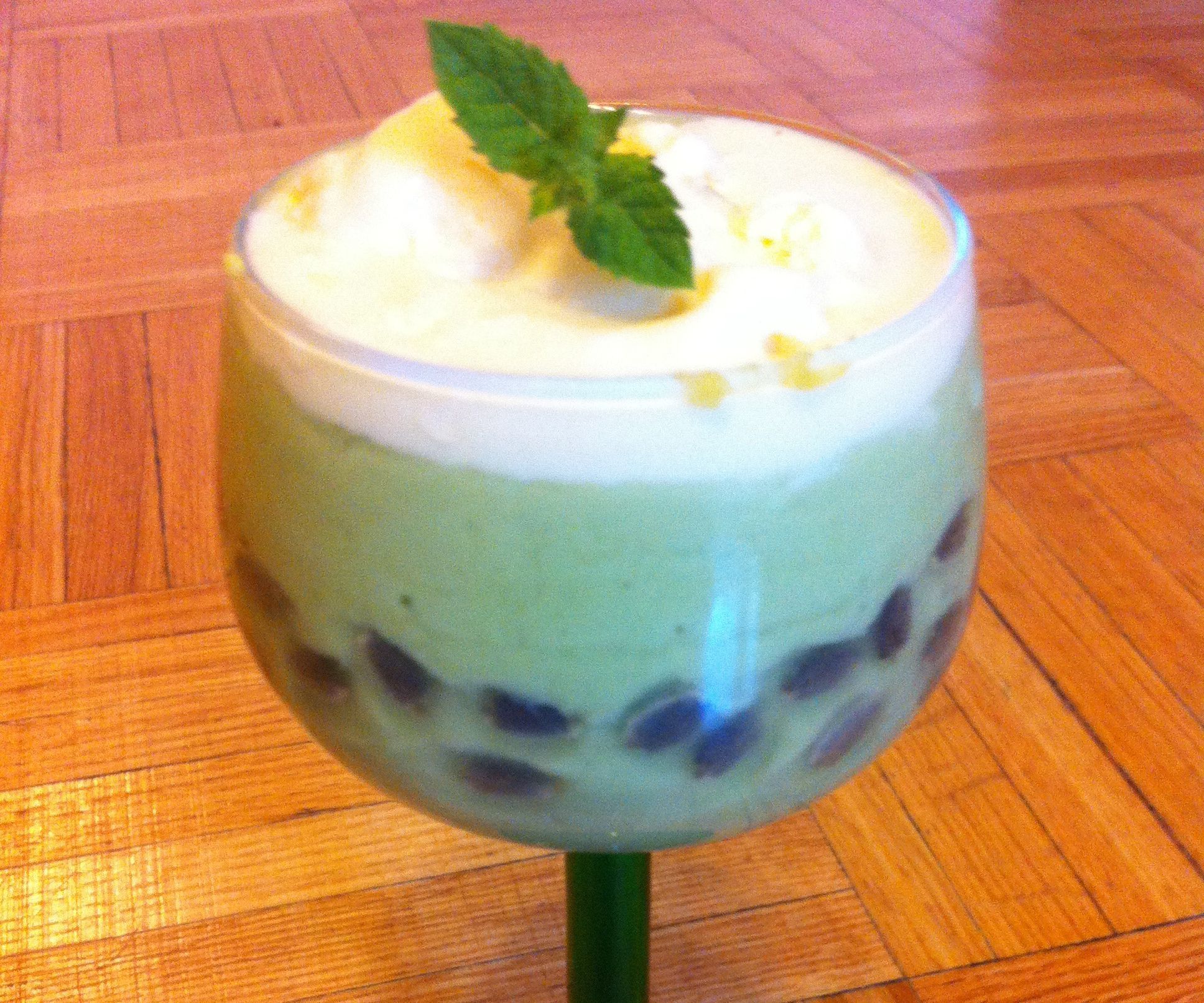 Avocado Passion Fruit Milkshake