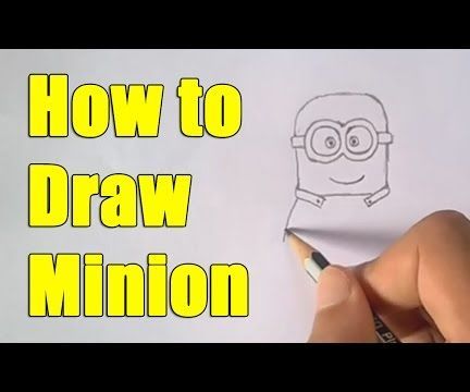 How to Draw Minion Step by Step Easy