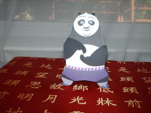 Po (The Dragon Warrior) Papercraft