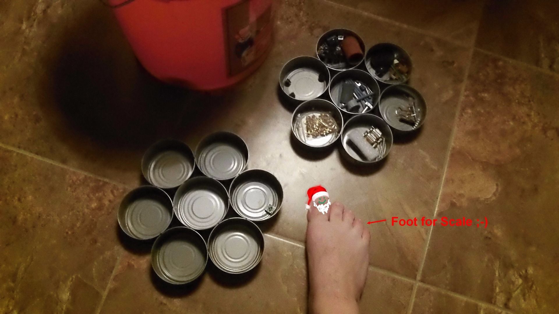 Storage Idea a System of Buckets or How to Retrievably Pack More