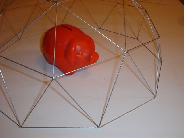 Time + Wire = Geodesic Dome!!!