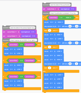 Code the Arduino