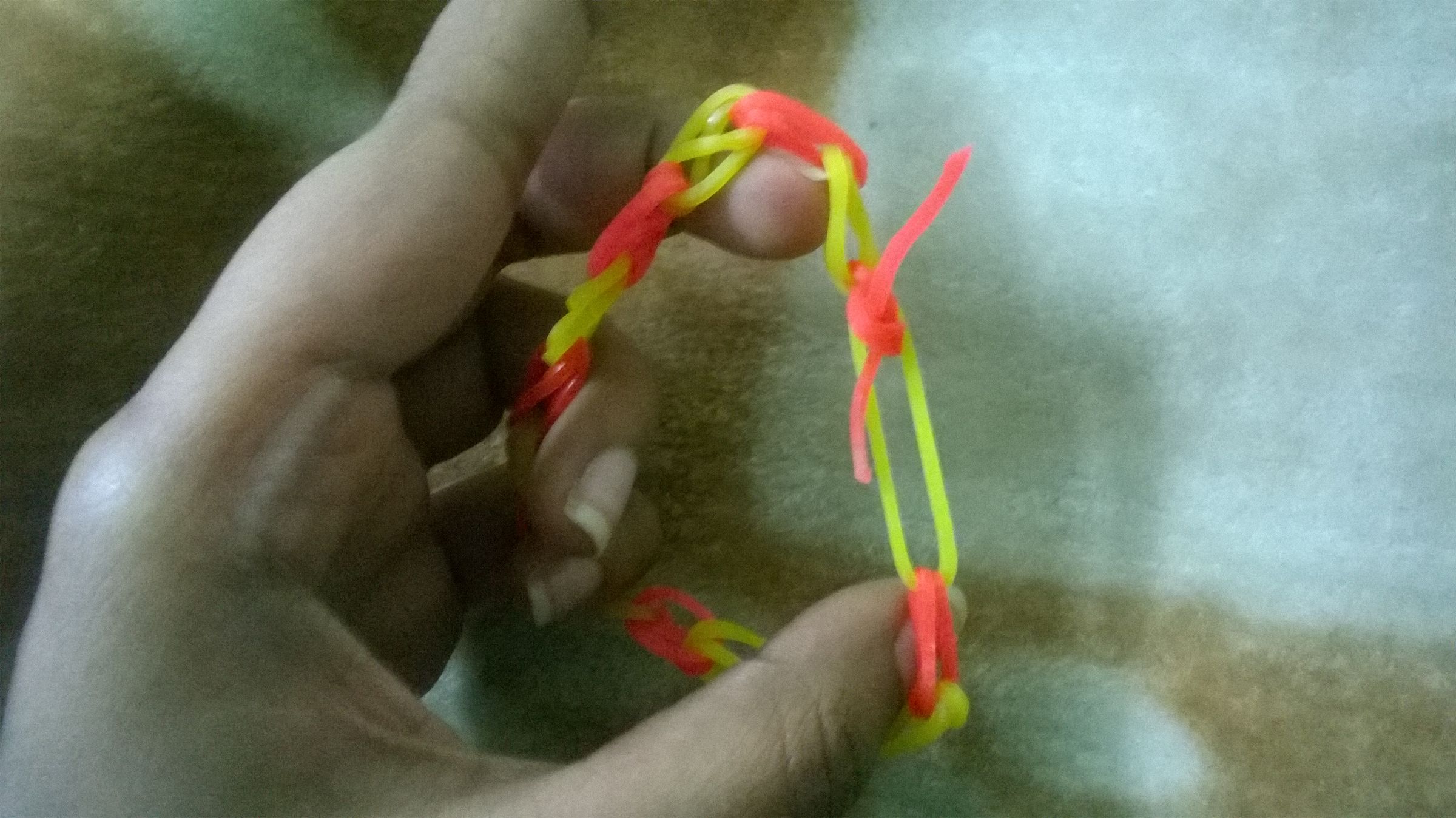 Rubber Band Chains 8 Steps Instructables