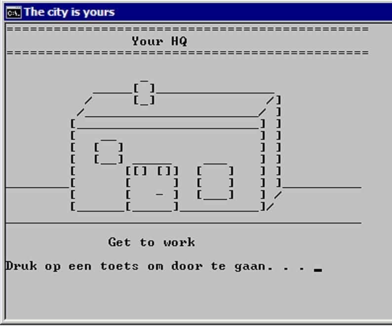 The City Is Yours - Mafia Strategy Game (batch) .bat Game