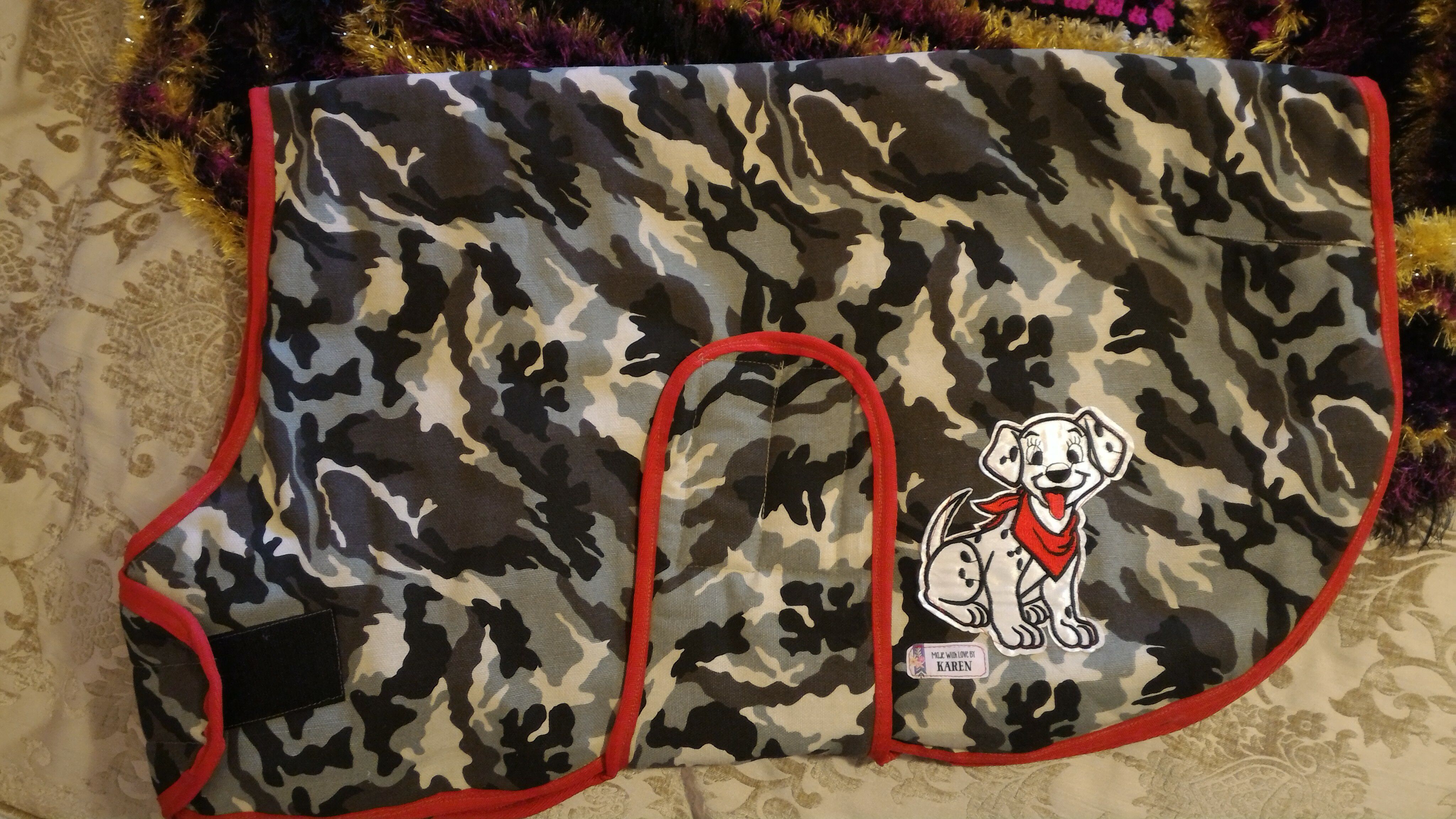 Warm Dog Coat Custom Size