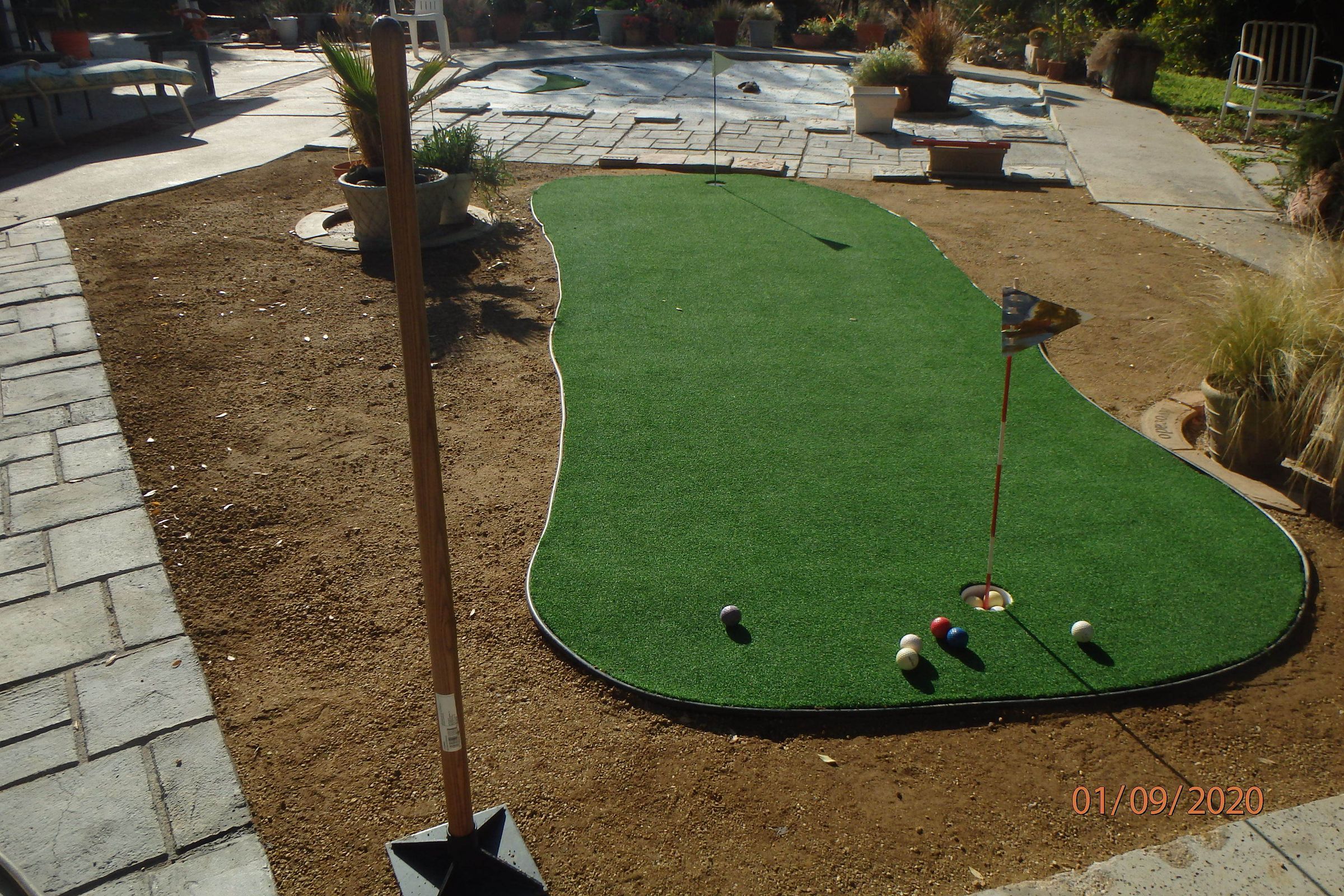 Convert Swimming Pool to Putting Green : 12 Steps (with Pictures ...