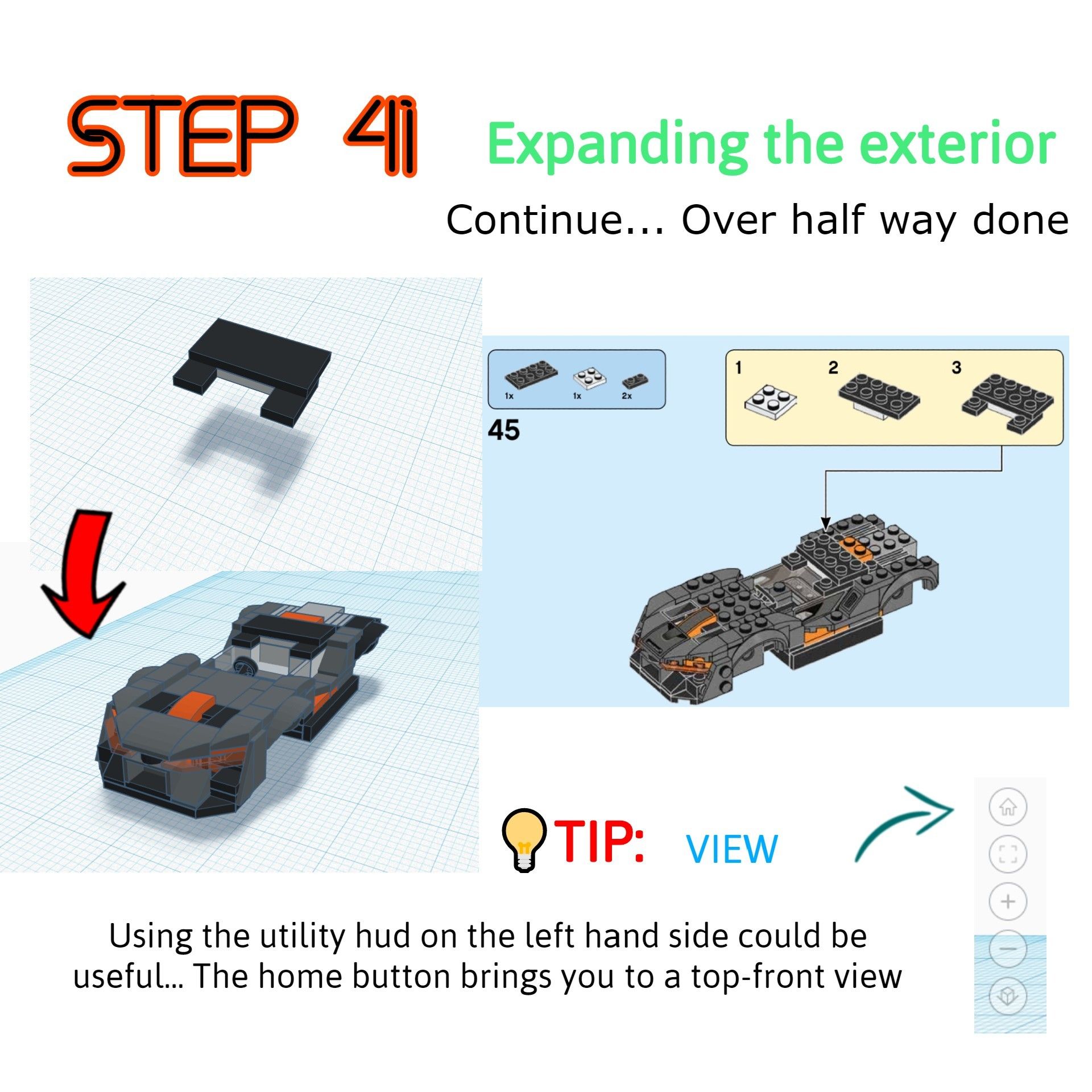 How to Make a McLaren Senna in Tinkercad 6 Steps (with Pictures