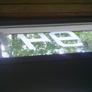 Automatic door number light