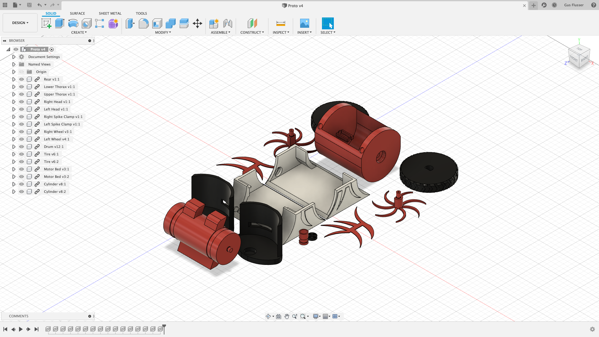 Proto - the 3D Printed BattleBot : 10 Steps (with Pictures) - Instructables