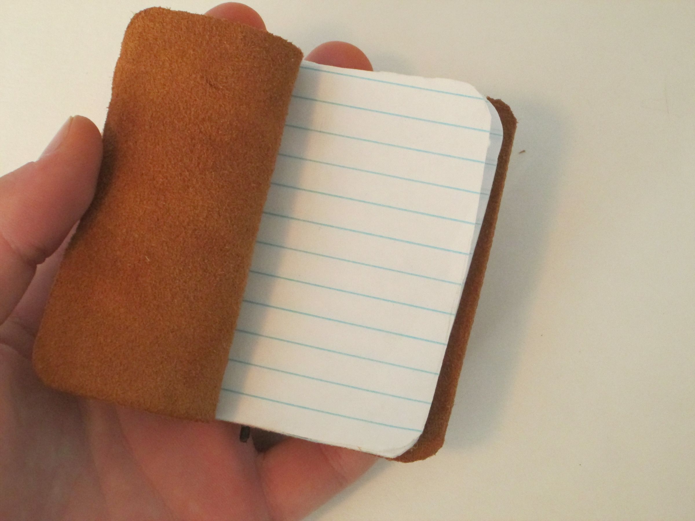 Easy Leather Mini Notepads 8 Steps (with Pictures) Instructables