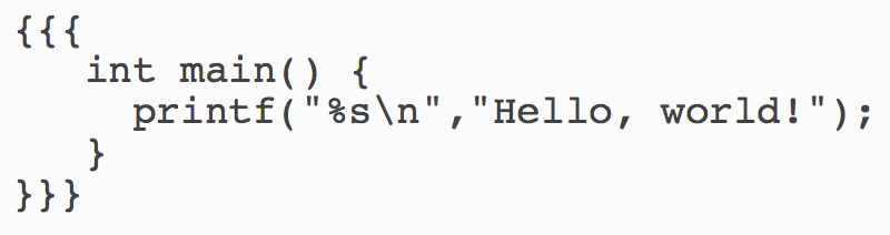 Preformatted Text