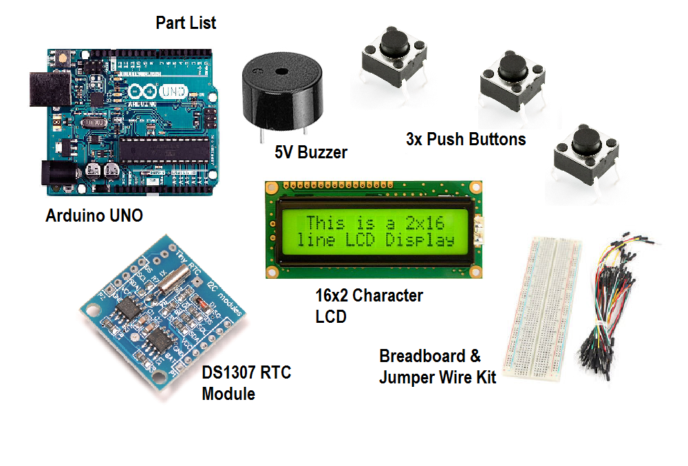 Arduino Alarm Clock : 5 Steps - Instructables
