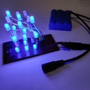 3x3x3 Binary Counter LED Cube