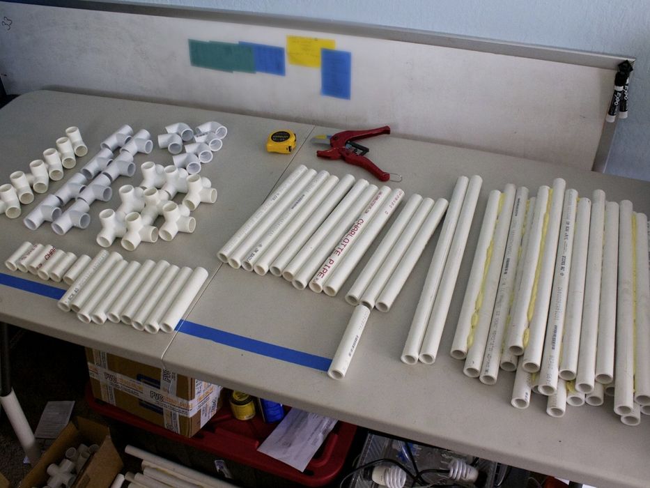 Pvc Tape Rack Fully Adjustable PVC Rack and Shelving - $29 : 3 Steps (with Pictures ...