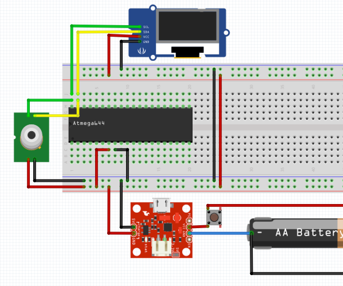  Instant InfraRed Solar Charged Thermometer
