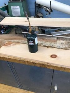 Step 3: Burning the Wood
