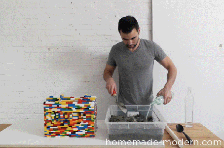 Mix + Pour the Concrete