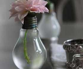 Recycled Bulb Vase 