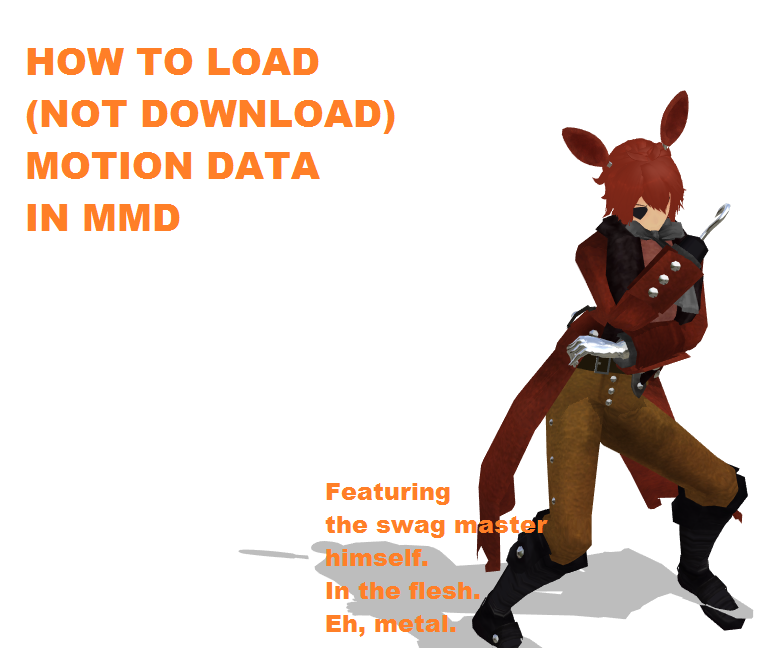 How to LOAD Motion Data in MMD