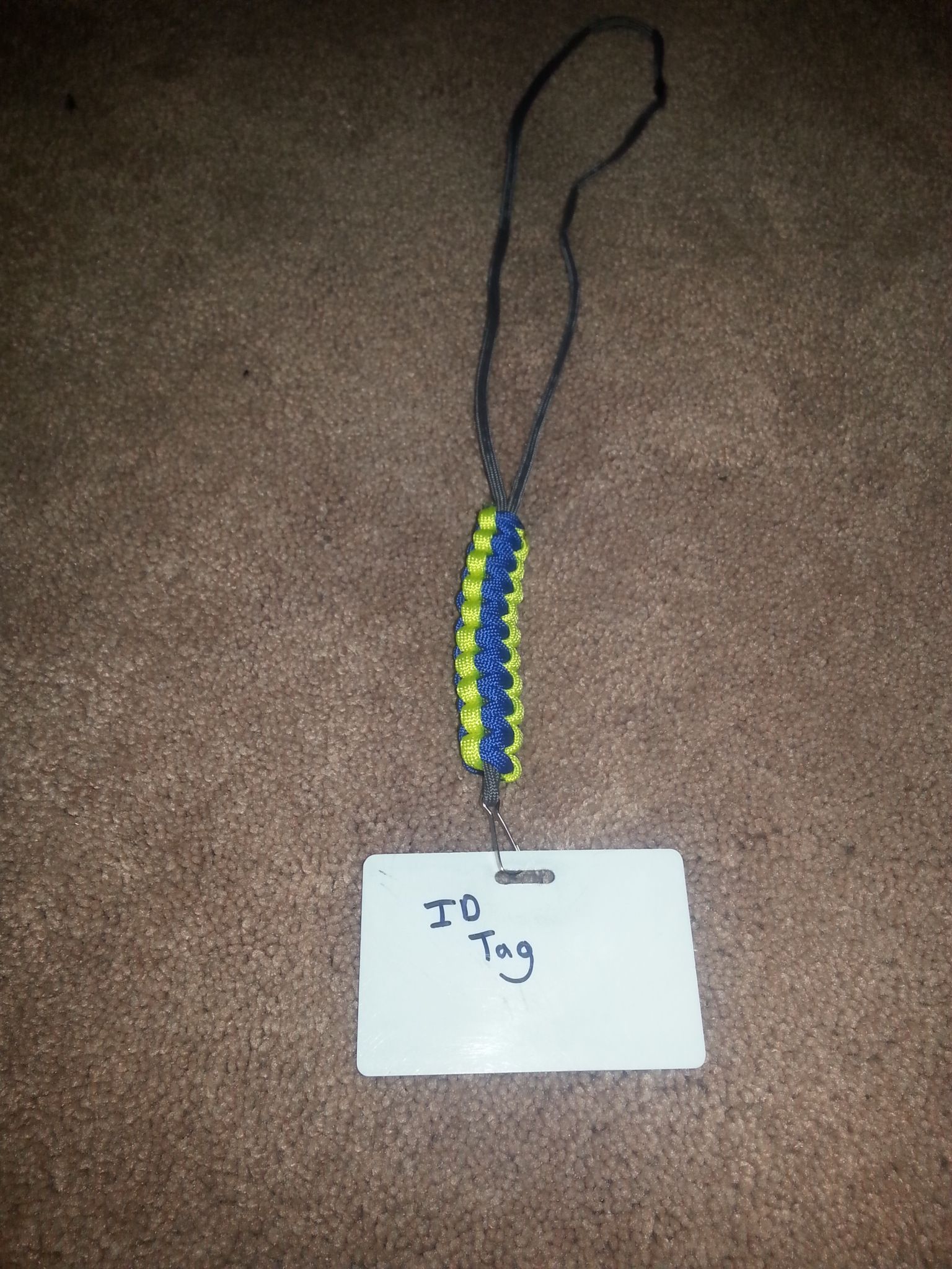 Easy Paracord 3-Color Necklace 