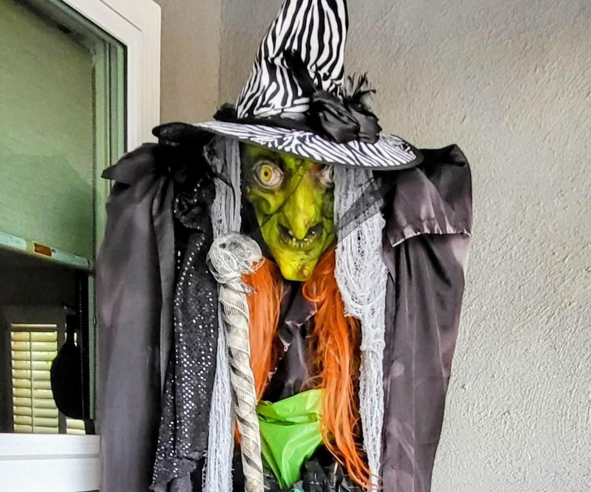 Creating a Spooky Life-Size Witch
