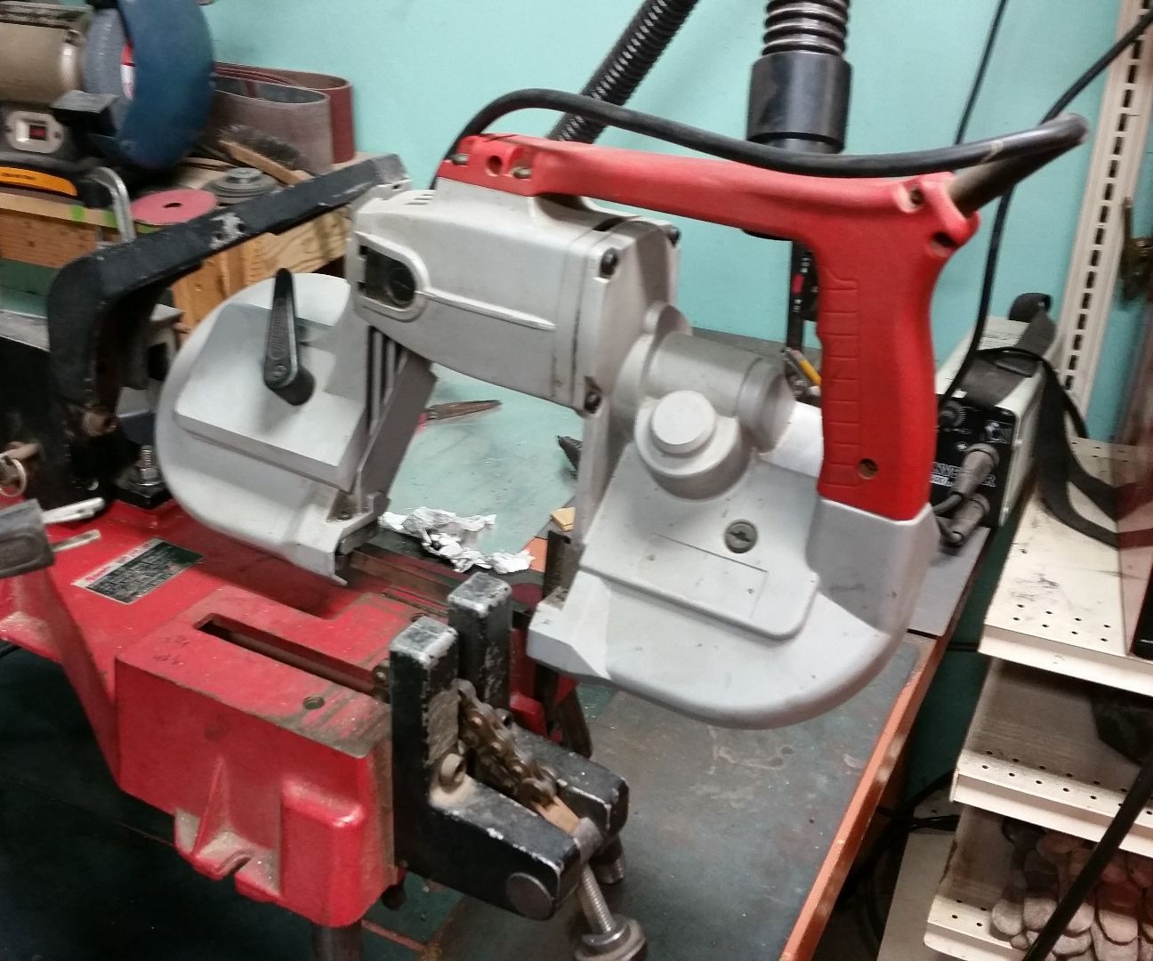 Changing the Blade on a Portable Band Saw