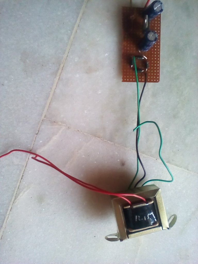 AC to DC Converter : 8 Steps Circuit Diagram