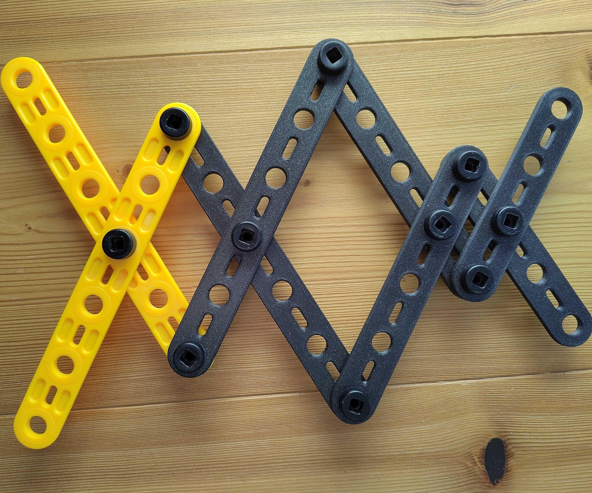 3D Printed Construction Set Parts