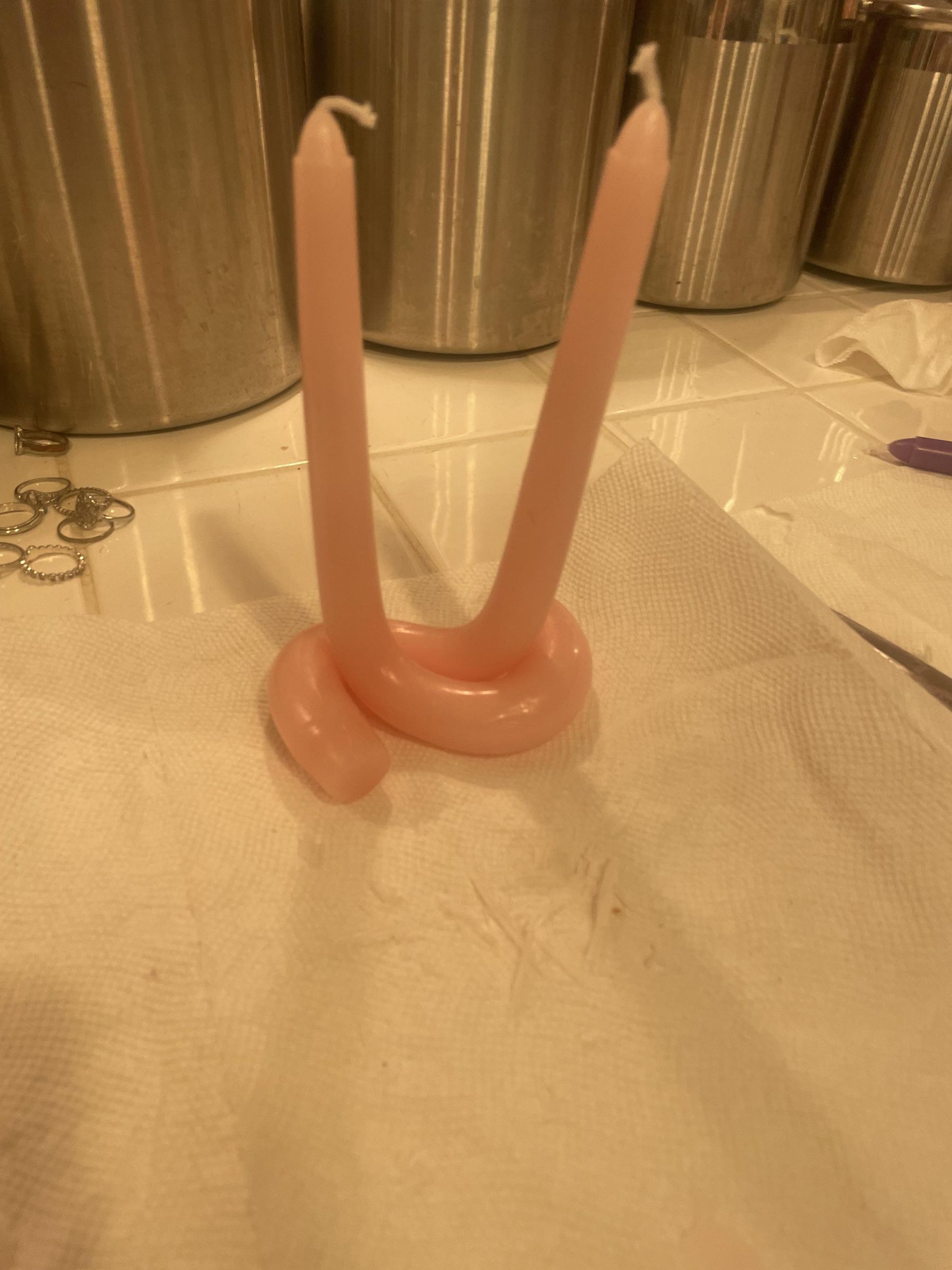 Candle Ring Holder 6 Steps Instructables