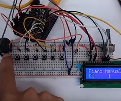 Arduino Piano With Manual and 7 Presets Songs