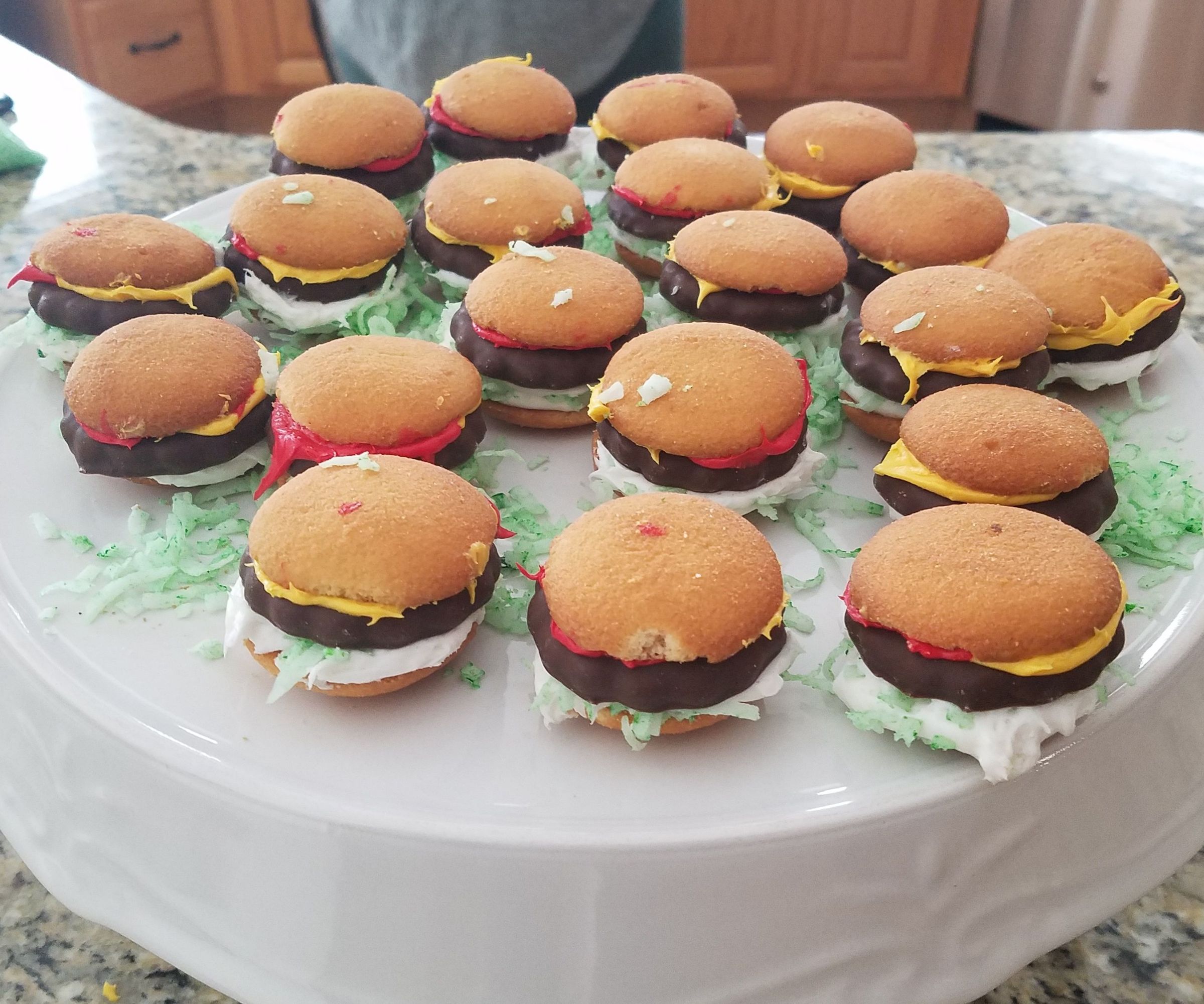 Easy Hamburger Cookies