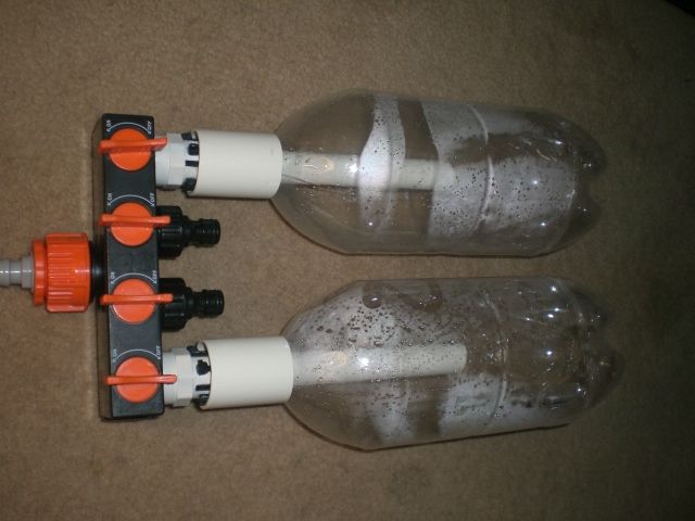 Easy Dual Bottle Rocket Launcher