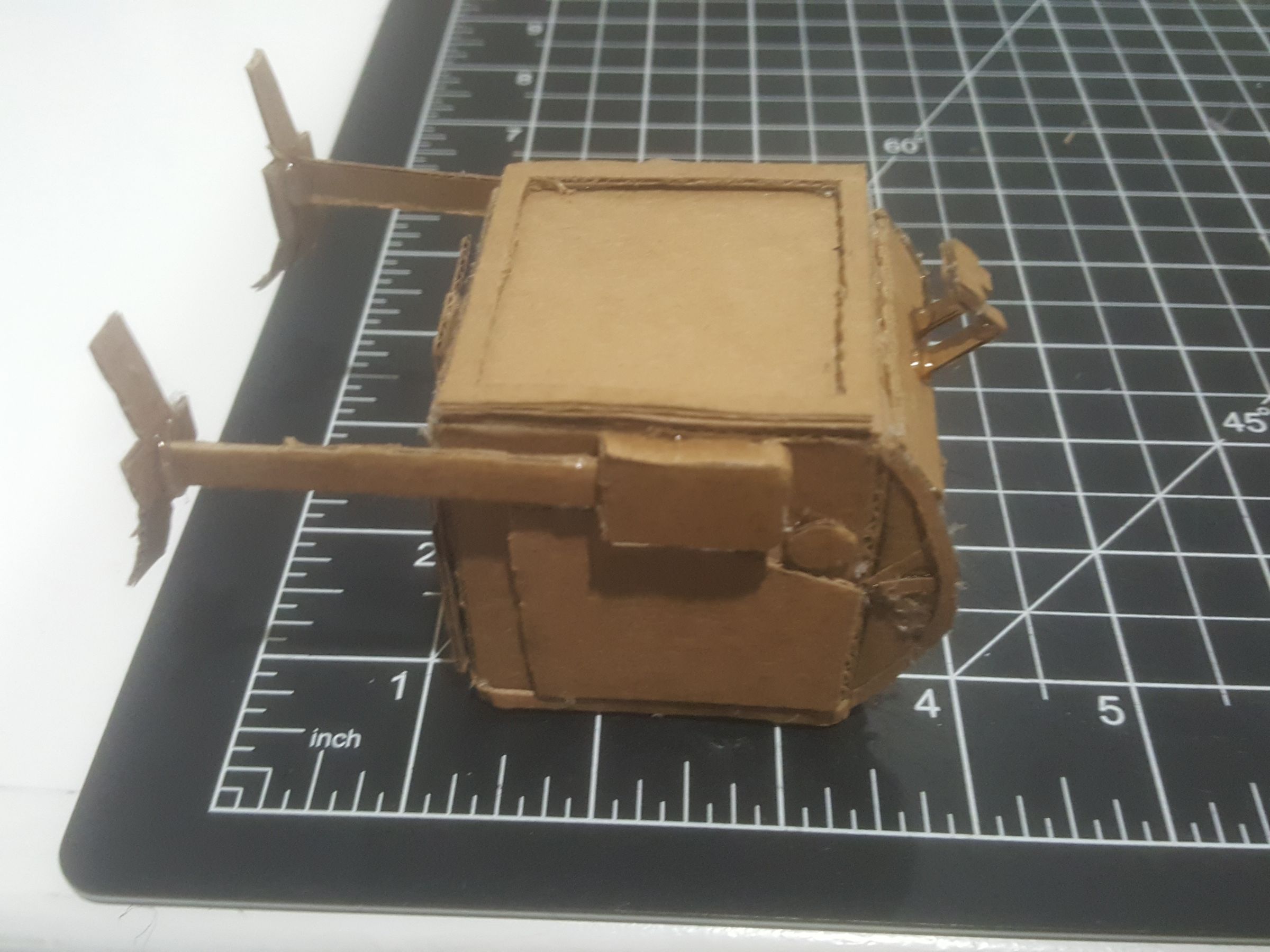 Cardboard WALLE 5 Steps Instructables