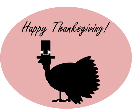 Vinyl Cutting a “Happy Thanksgiving” Sticker